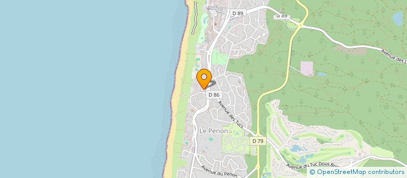 localisation de l'entreprise YOYOS BOURDAINES  SEIGNOSSE