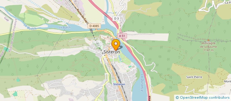 localisation de l'entreprise YOYOSHI à SISTERON