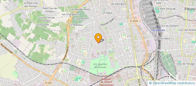 localisation de l'entreprise YOYOSHI SOCIETY  SAINT-JEAN-DE-LA-RUELLE