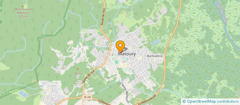 localisation de l'entreprise YOYU  MATOURY