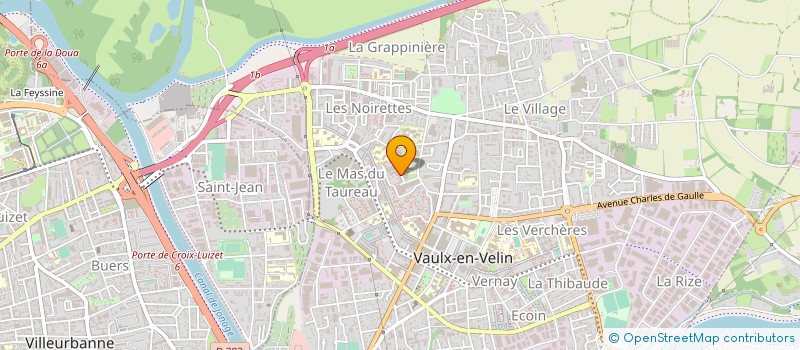 localisation de l'entreprise YOZBAT  VAULX-EN-VELIN