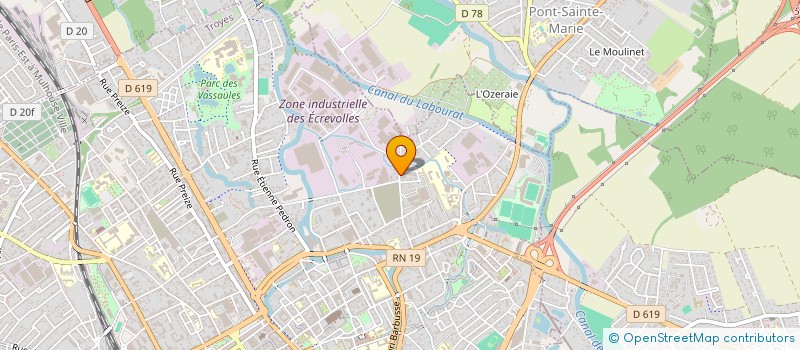 localisation de l'entreprise YP AUTOMOBILES  TROYES