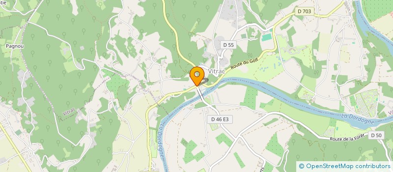 localisation de l'entreprise YP COUVERTURE à VITRAC