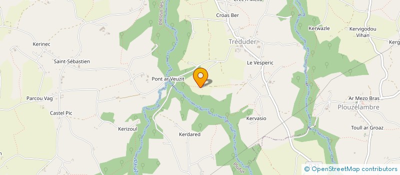 localisation de l'entreprise YP FINANCES  PLESTIN-LES-GREVES