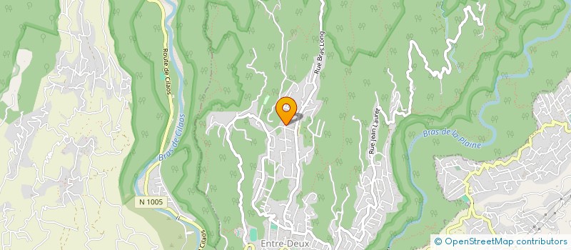 localisation de l'entreprise YP HABITAT  ENTRE-DEUX