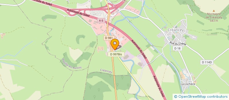 localisation de l'entreprise YP HOLDING  CREANCEY