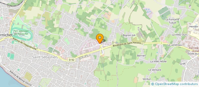 localisation de l'entreprise YP IMMO  PORNICHET