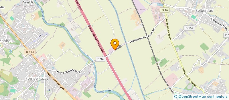 localisation de l'entreprise YP RALLYE RAID  POMPERTUZAT