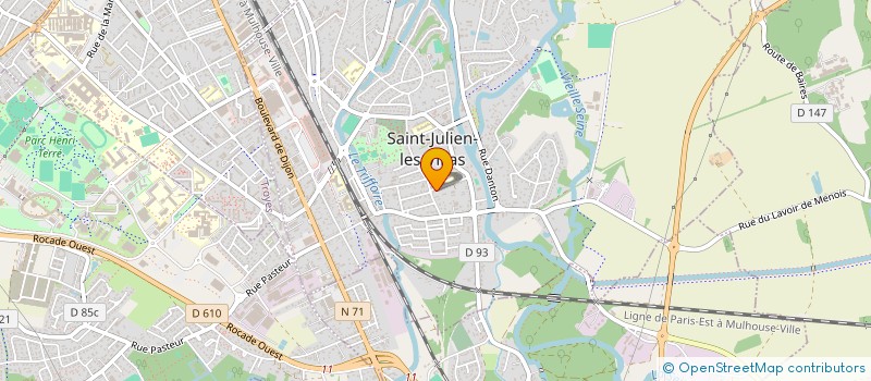 localisation de l'entreprise YP3 HOLDING  SAINT-JULIEN-LES-VILLAS