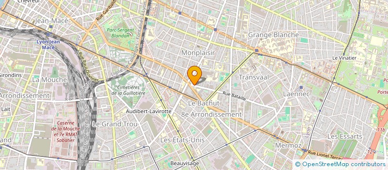 localisation de l'entreprise YPAE  LYON