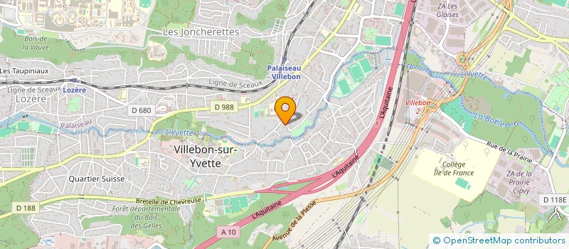localisation de l'entreprise YPAKAPAC à PALAISEAU