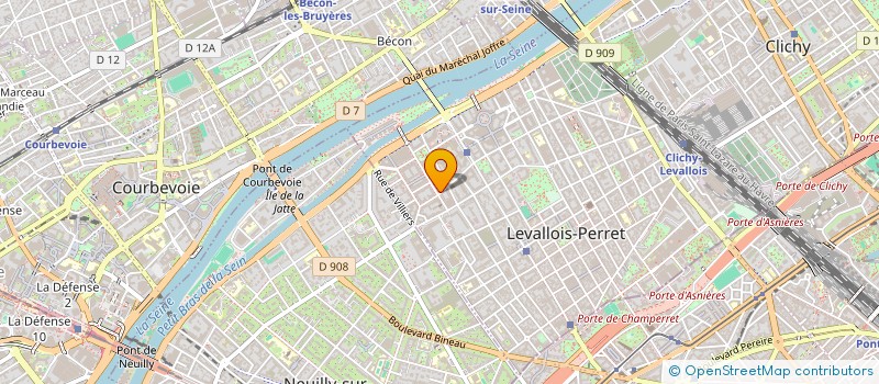 localisation de l'entreprise YPCC  COURBEVOIE