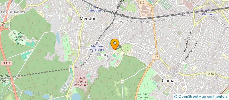 localisation de l'entreprise YPDS à MEUDON
