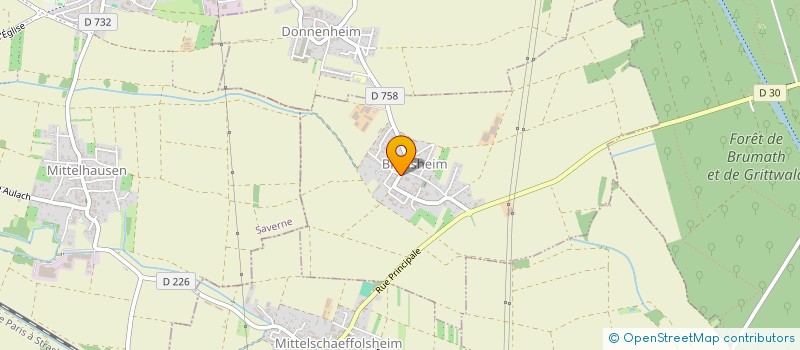 localisation de l'entreprise YPERKUTH  BILWISHEIM