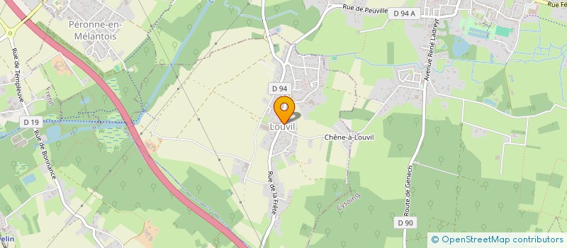 localisation de l'entreprise YPK DEV  LOUVIL