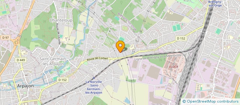 localisation de l'entreprise YPM CONSULTING à SAINT-GERMAIN-LES-ARPAJON