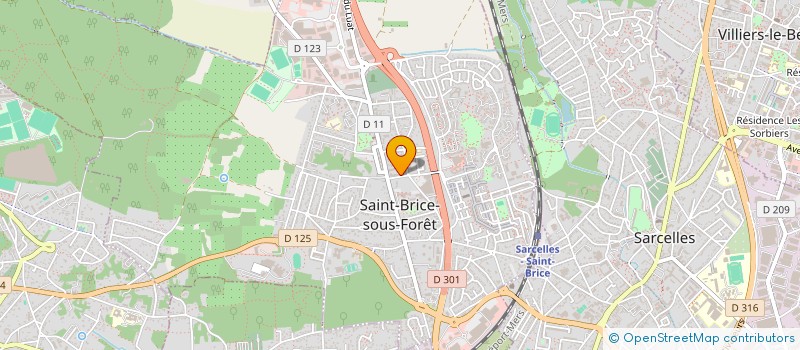 localisation de l'entreprise YPNO à SAINT-BRICE-SOUS-FORET