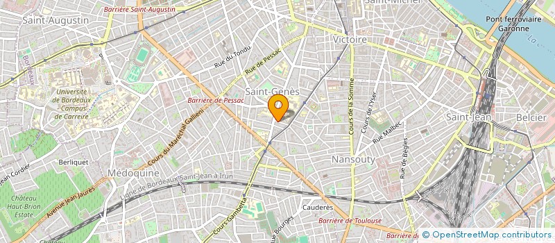 localisation de l'entreprise YPOCRAT à BORDEAUX