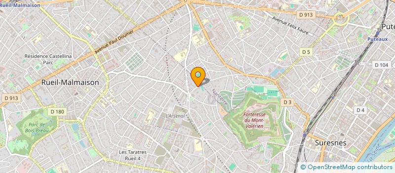 localisation de l'entreprise YPPERLIG CONSULTING à RUEIL-MALMAISON