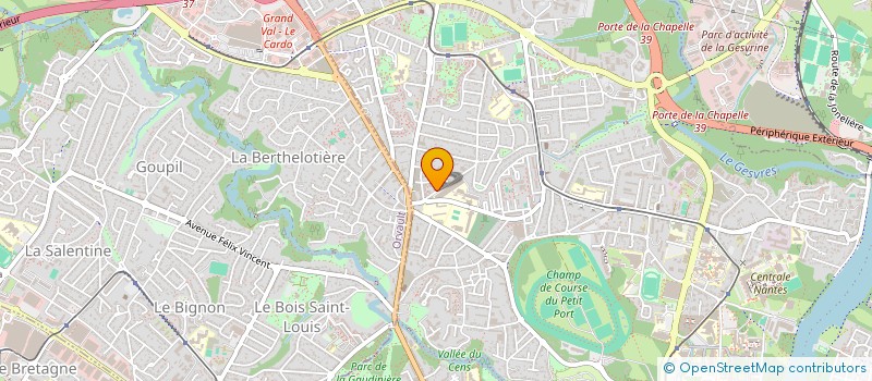 localisation de l'entreprise YPS à NANTES