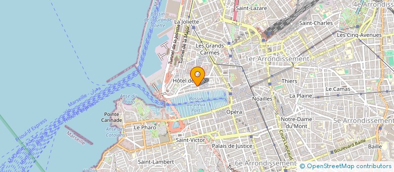 localisation de l'entreprise YPS MARSEILLE à MARSEILLE