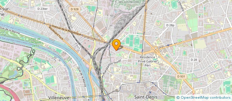 localisation de l'entreprise YPSILON  SAINT-DENIS