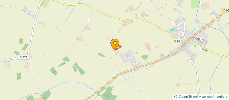 localisation de l'entreprise YPSOA à DIGNY