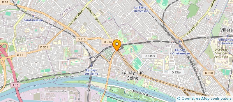 localisation de l'entreprise YQA à EPINAY-SUR-SEINE