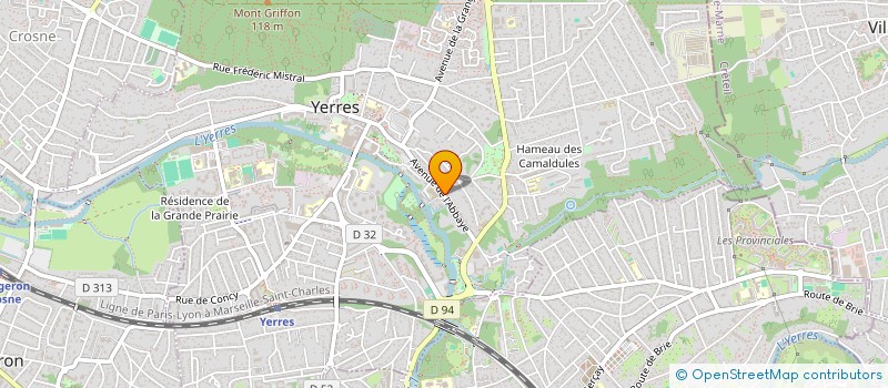 localisation de l'entreprise YR AUDIO à YERRES
