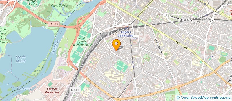 localisation de l'entreprise YR MASTER à ANGERS