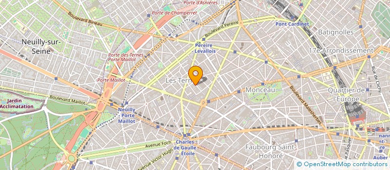 localisation de l'entreprise YR PARTNERS à LEVALLOIS-PERRET