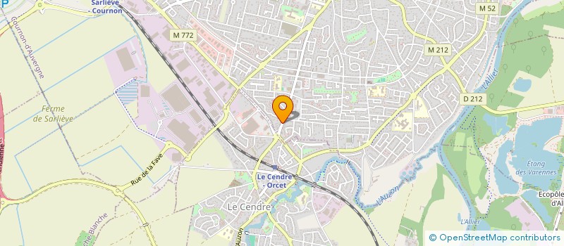 localisation de l'entreprise YR RENOVATION  COURNON-D'AUVERGNE