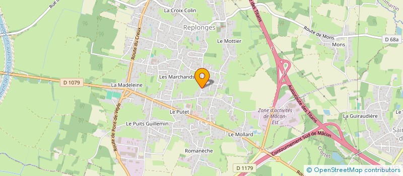 localisation de l'entreprise YR2 DEVELOPPEMENT à REPLONGES