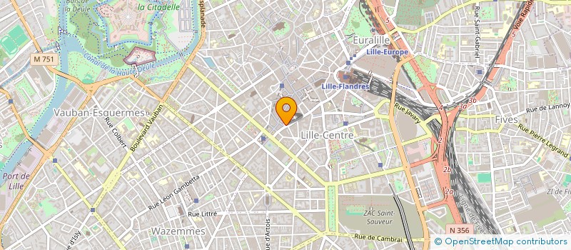 localisation de l'entreprise YRB FRANCE à LILLE
