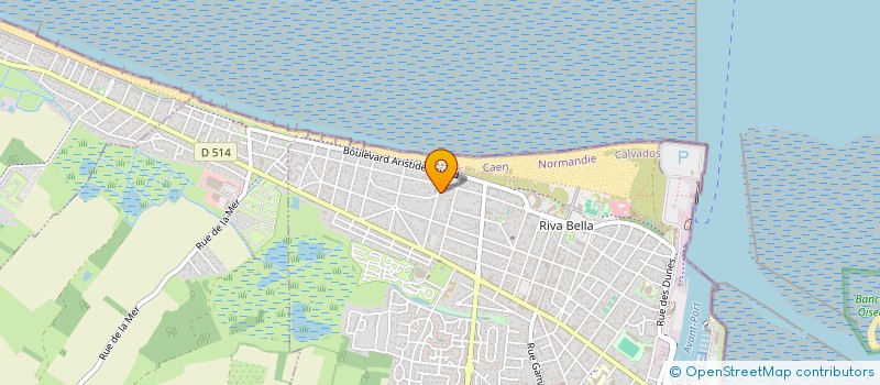 localisation de l'entreprise YRCA  OUISTREHAM