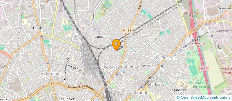 localisation de l'entreprise YRCAM HOLDING  BALMA