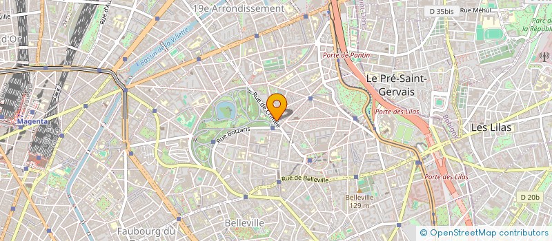 localisation de l'entreprise YRECA  PARIS