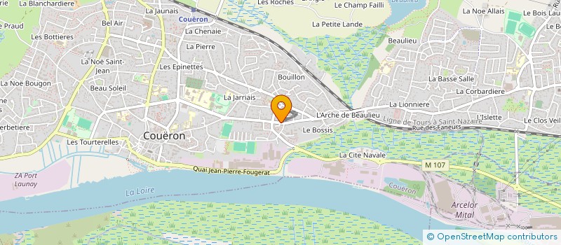 localisation de l'entreprise YRENOV LPEINT à COUERON