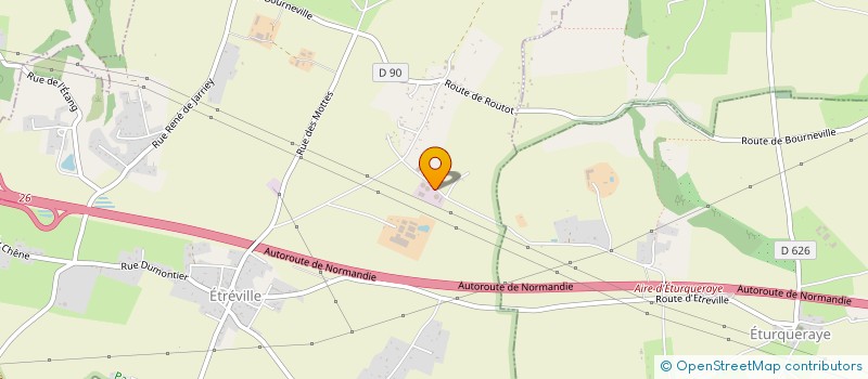 localisation de l'entreprise YRIOS  ETREVILLE