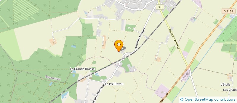 localisation de l'entreprise YRIS FONCIER à REBRECHIEN