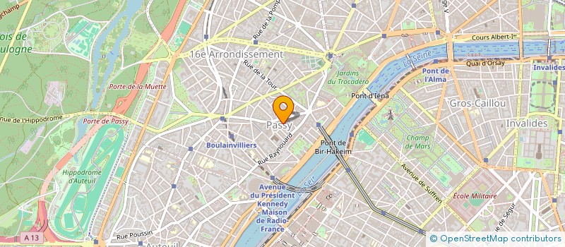 localisation de l'entreprise YRIX CAPITAL CONSEIL  PARIS