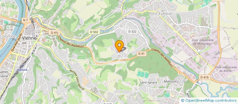 localisation de l'entreprise YRM TRANSPORT  VIENNE