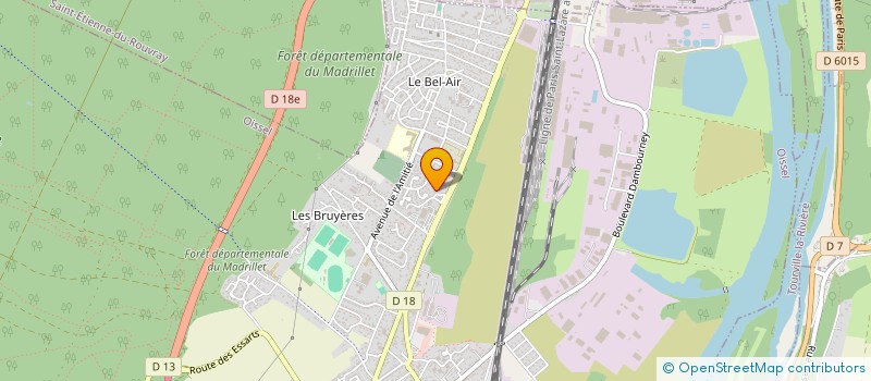 localisation de l'entreprise YROUVAD  OISSEL