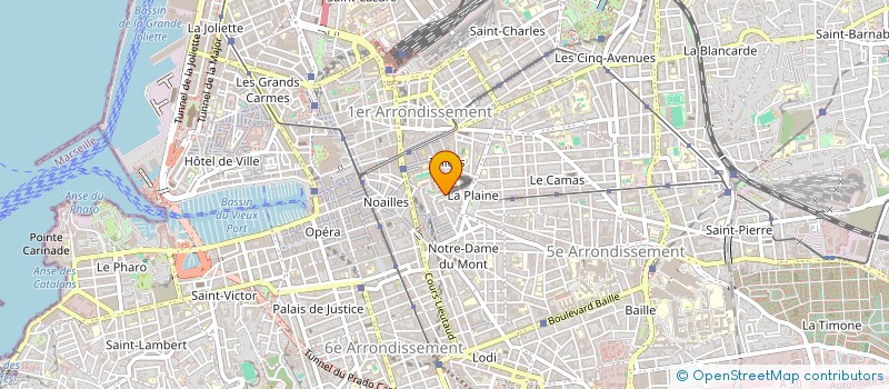 localisation de l'entreprise YRP ENTREPRISE à MARSEILLE