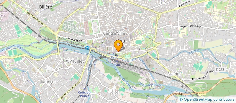 localisation de l'entreprise YS à PAU