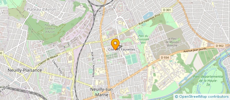 localisation de l'entreprise YS à NEUILLY-SUR-MARNE