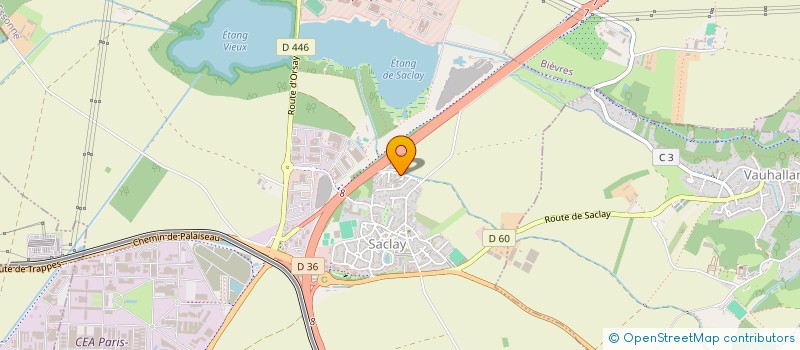 localisation de l'entreprise YS ECO HABITAT  SACLAY