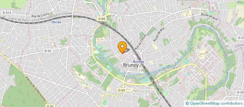 localisation de l'entreprise YS.FOOD à BRUNOY