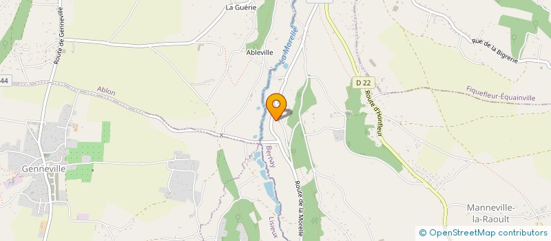 localisation de l'entreprise YS IMMOBILIER  MANNEVILLE-LA-RAOULT