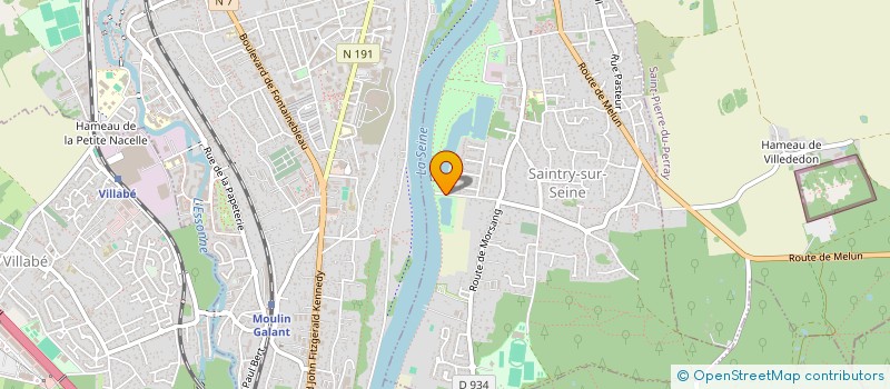 localisation de l'entreprise YS LOC à SAINTRY-SUR-SEINE